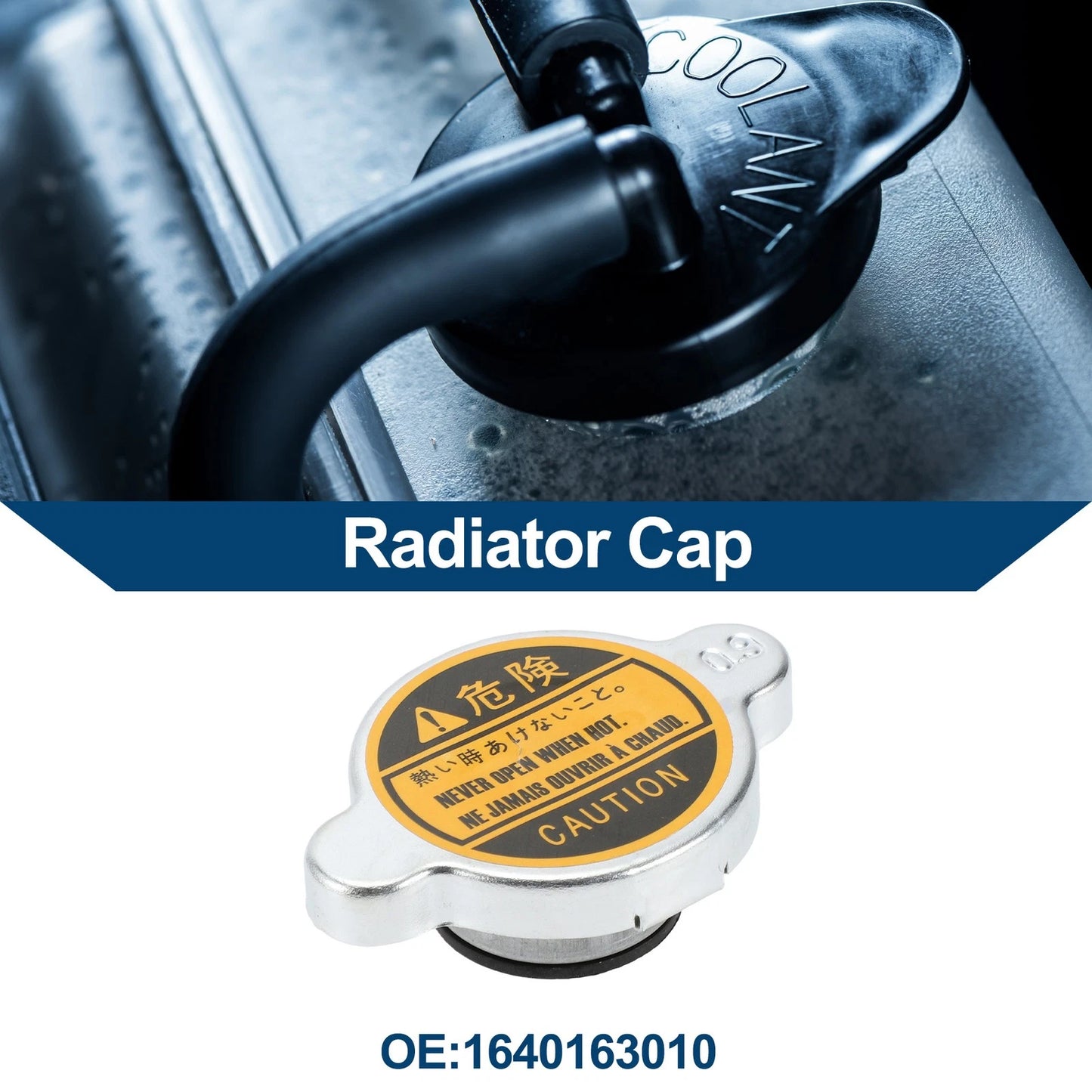 Radiator Cap No. 1640163010 for Toyota Tacoma 4Runner Corolla