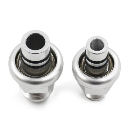 Car Aluminum Alloy Fuel Rail Adapter Kit 6AN 8AN for Ford Mustang (1986-1998)