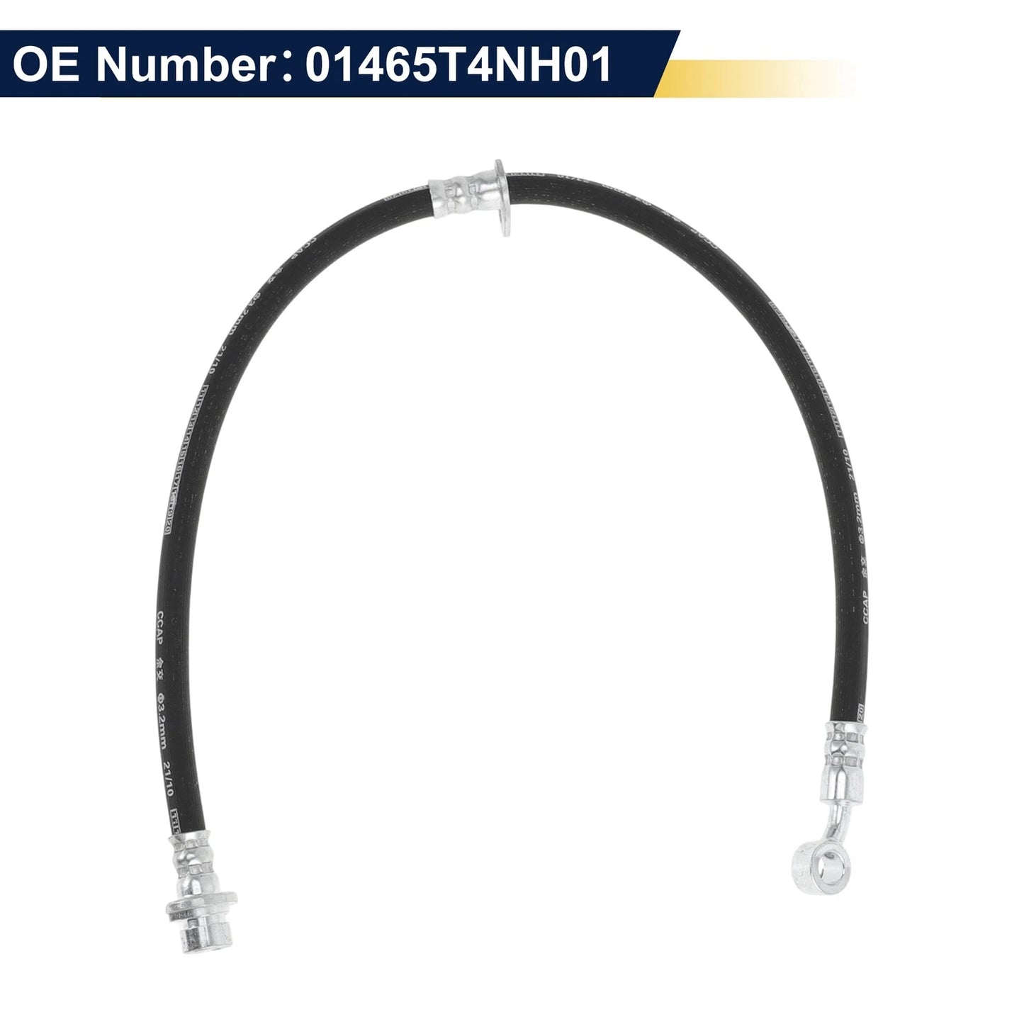 Front Left Brake Hose for Honda Crider (2013–2020) No. 01465T4NH01