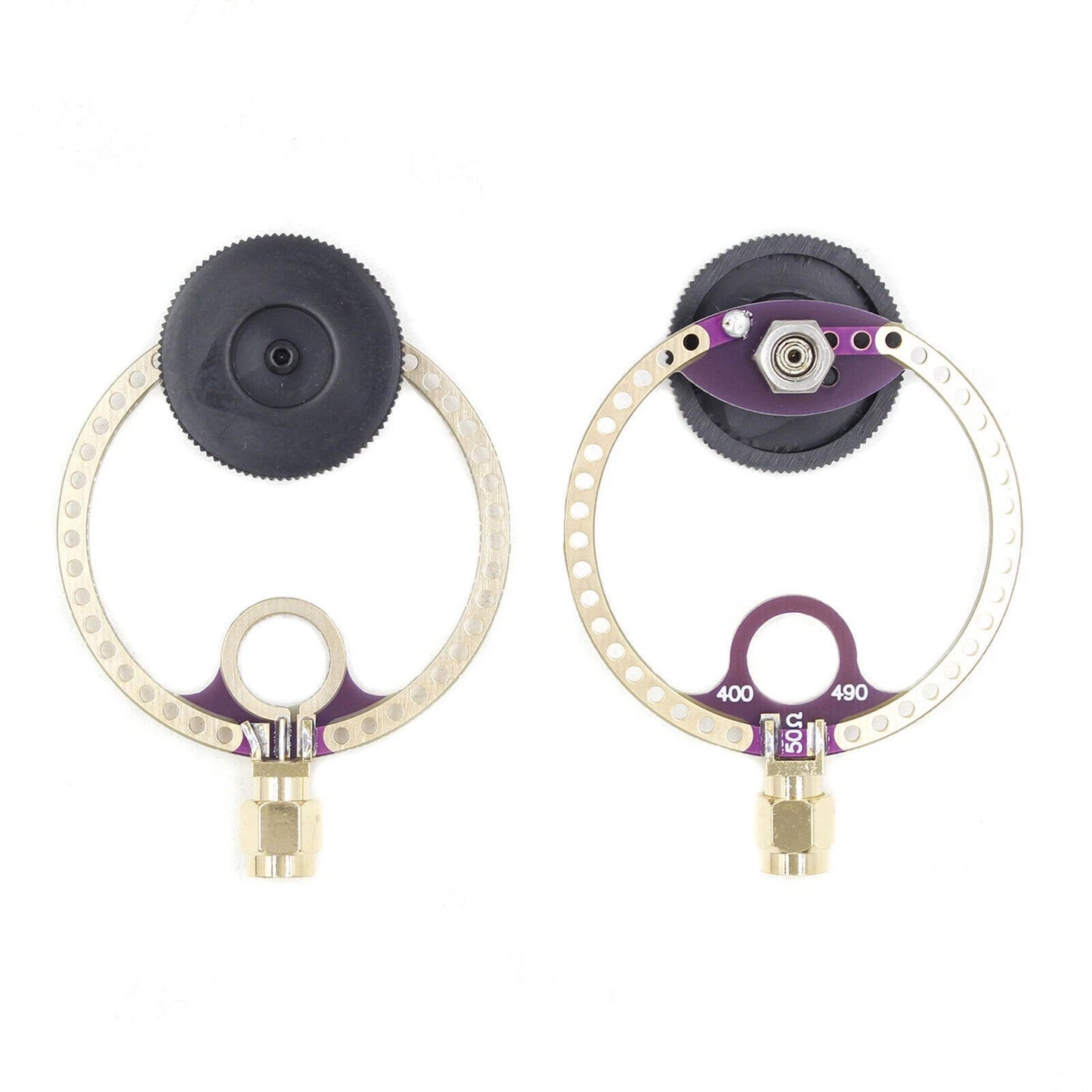 2X Donut Antenna VHF UHF FM Mini Loop for Malahiteam DSP HFDY Radio Receiver