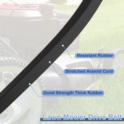 Lawn Mower Deck Belt for Husqvarna Z246 Z248F Z254 Z254F Z242F (No.539110411)