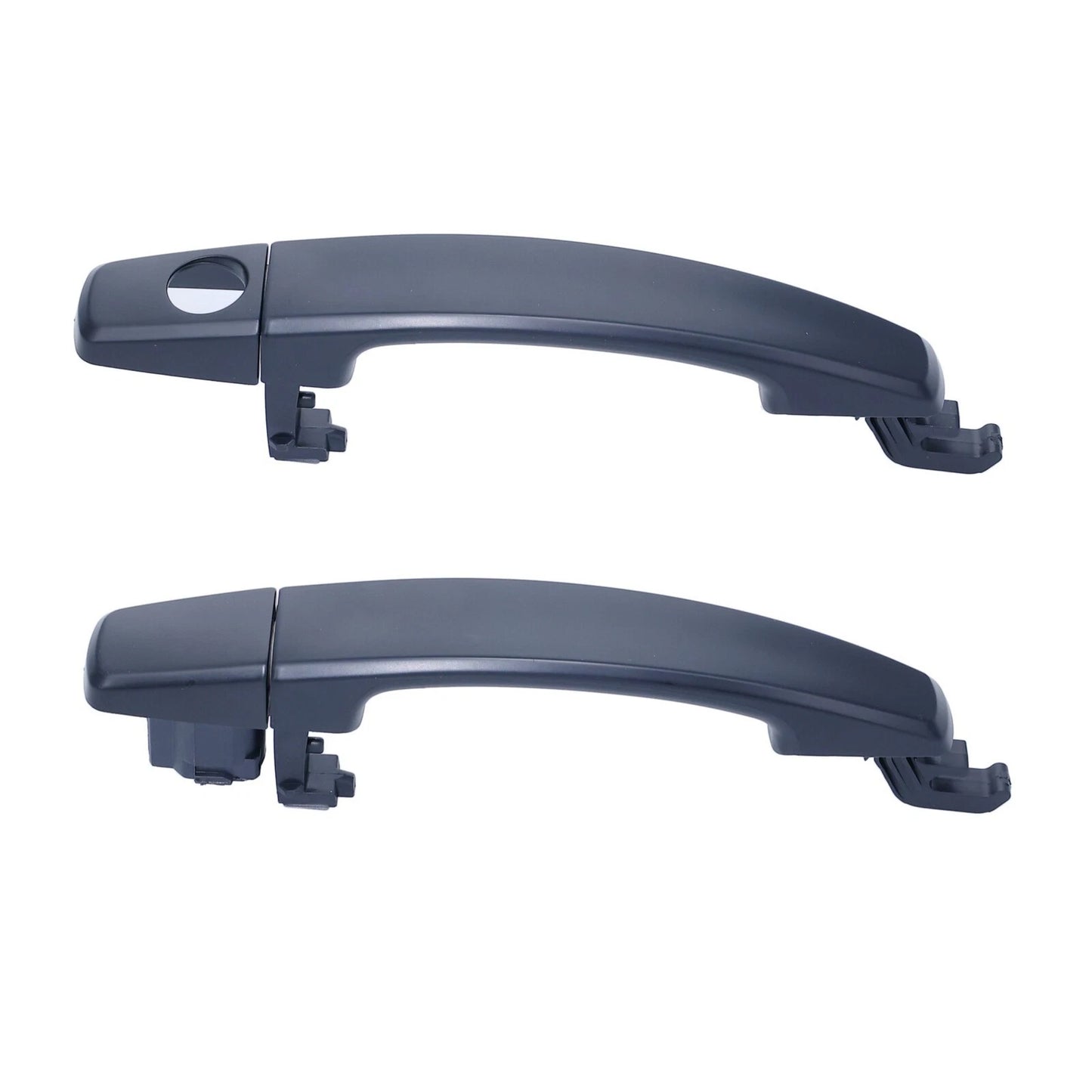 Set of 2 Black Outer Door Handles for Holden Barina (2011–2018)