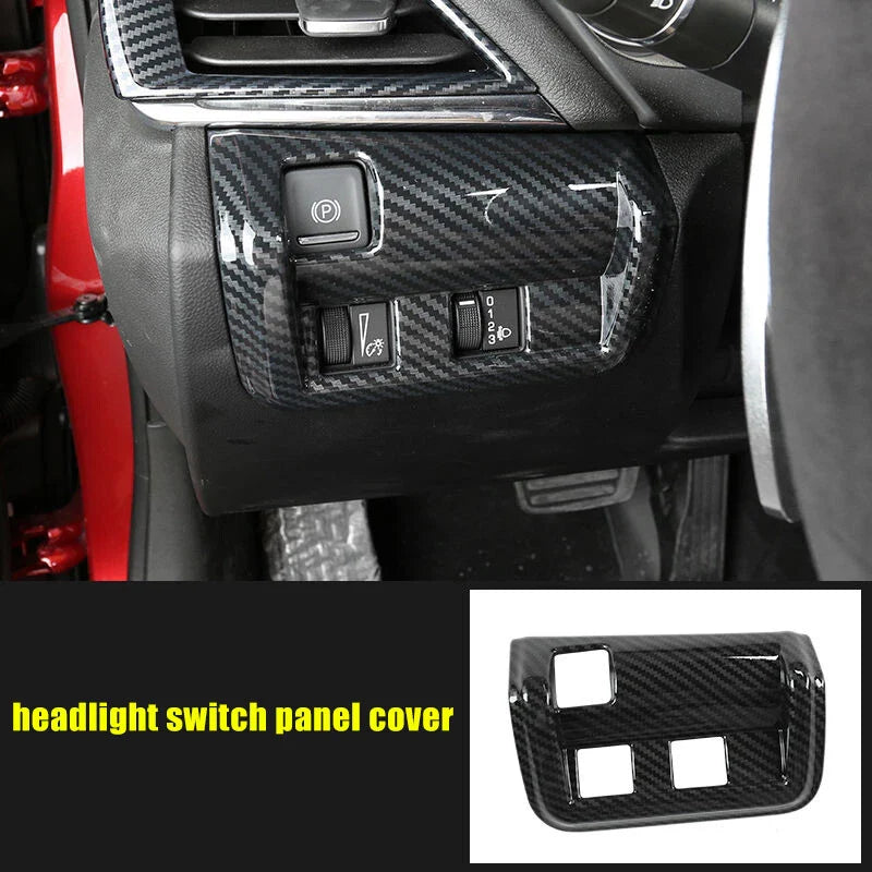 26x Carbon Fiber Interior Accessories Cover Trim for Cadillac CT4 (2020–2023)