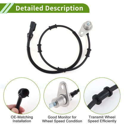 ABS Wheel Speed Sensor for Ford Windstar (1995–2003) No.F58Z2C190C/AB1427