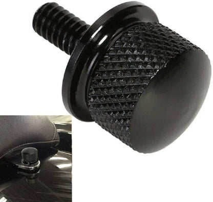 6mm Black Rear Seat Bolt Screw for Harley Sportster (1996-Current)