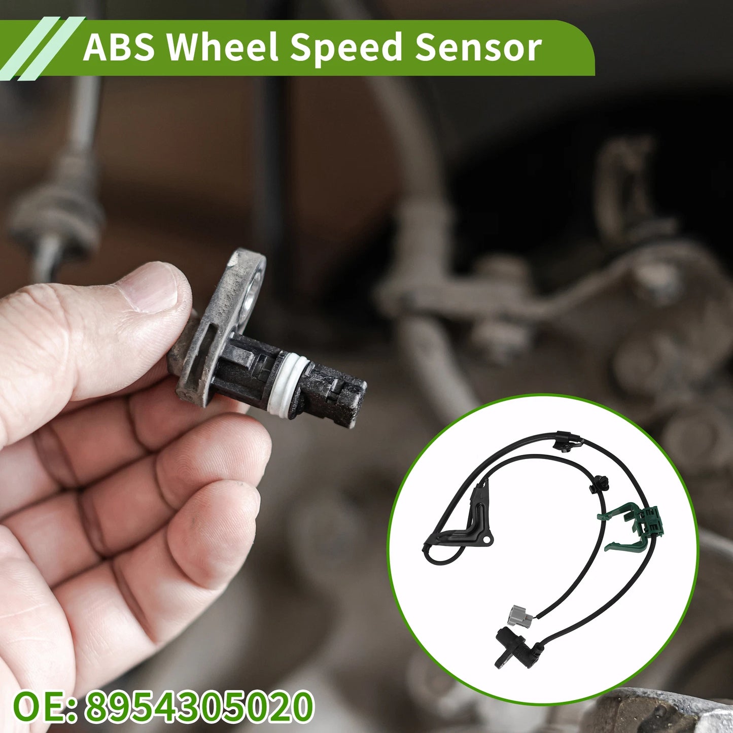 ABS Wheel Speed Sensor No. 8954305020 for Toyota Carina E (1992–1997)