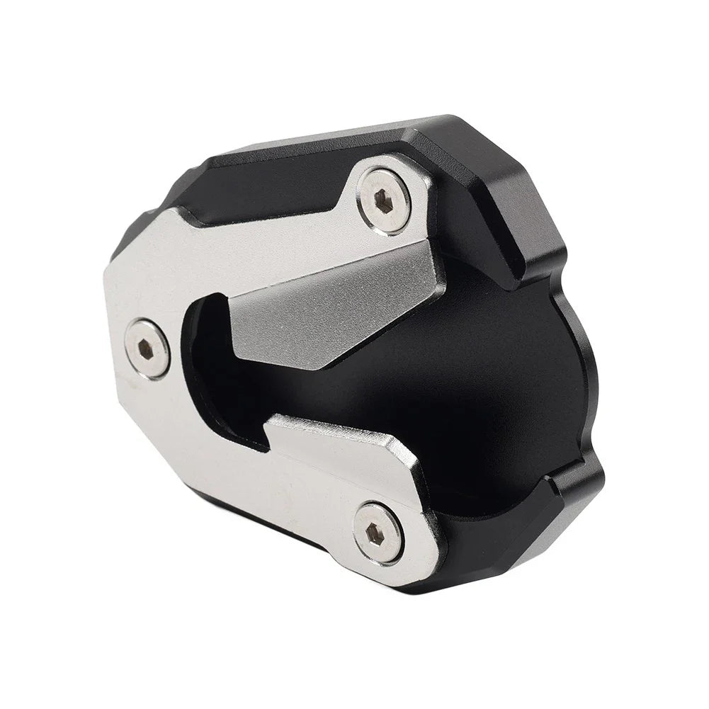 Black Foot Extension Side Stand Enlarger Plate for Tiger 900 RALLY GT (2020-2023)