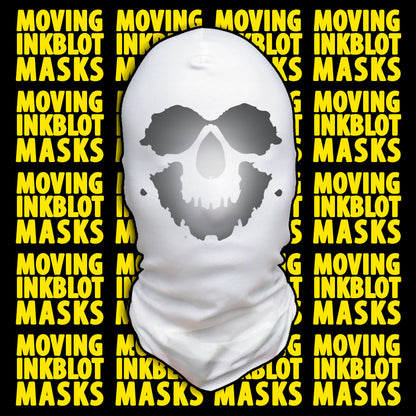 Rorschach Moving Inkblot Masks for Halloween Costume
