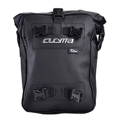 Waterproof 10L Rear Tail Seat Bag for Motorcycle - Black