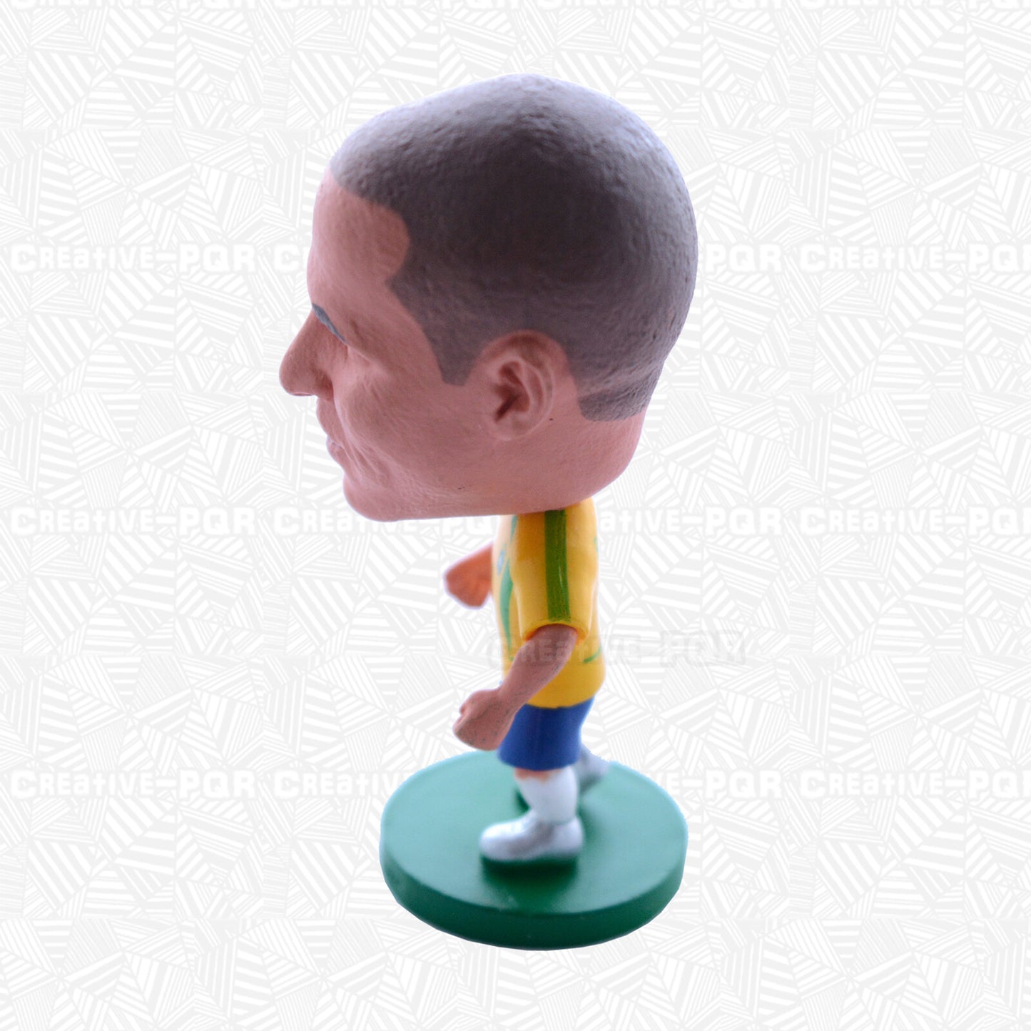 Set of 4 Roberto Carlos Soccer Player Figurines - Brazil National Team