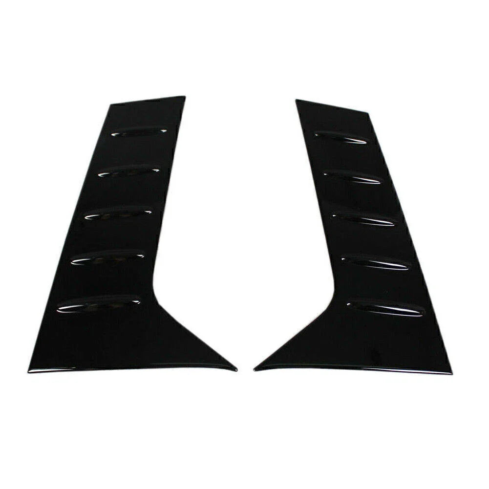 C-Pillar Molding Covers for Toyota Alphard (2016-2019) Grossy Black