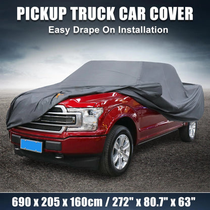Pickup Truck Cover for Ford F350 Crew Cab 2008–2021 Sun Rain Snow Protection