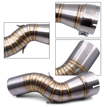 Stainless Steel Exhaust Mid Link Pipe for BMW R1200GS ADV (2013–2019)