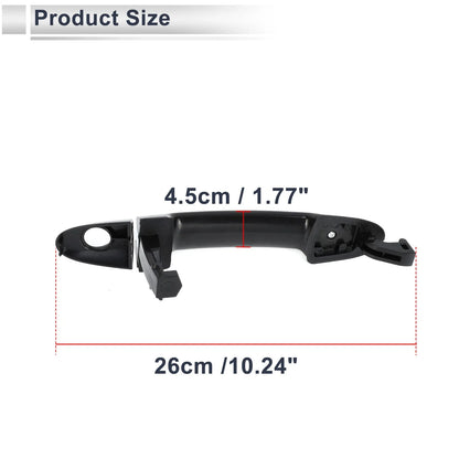 Front Left Car Exterior Door Handle for Hyundai Santa Fe (2007-2012)