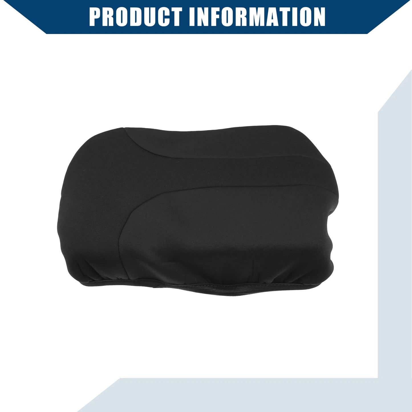 Center Console Armrest Cover for Nissan Rogue (2015–2020) Neoprene Black