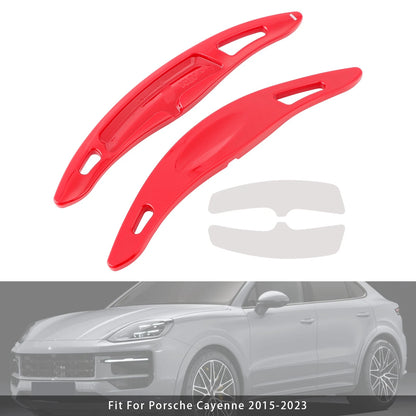 Gear Shift Pallets for Porsche Cayenne Macan (2015–2023) Red