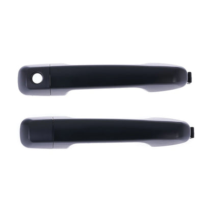 Set of 2 Outer Door Handles for Toyota Landcruiser J150 (2009–2023) Black