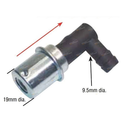 Tappet PCV Valve + Grommet 6cyl 4.0L for Falcon BA BF FG (2002 - 2014)