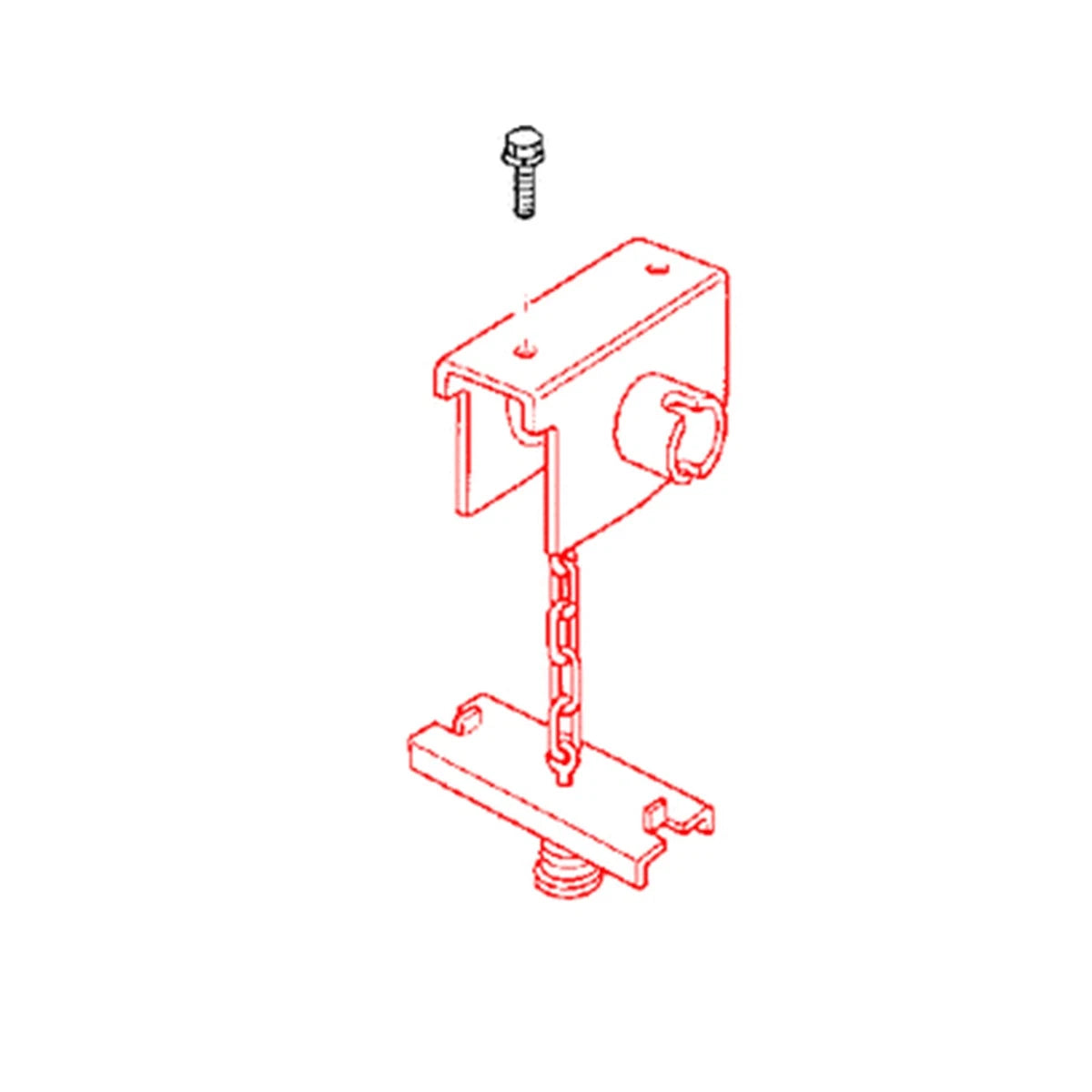 Spare Tire Hanger for Nissan Navara D21 (1986–1997)