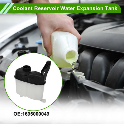 Coolant Expansion Recovery Overflow Tank No.1695000049 for Mercedes-Benz W169 (2005–2012)