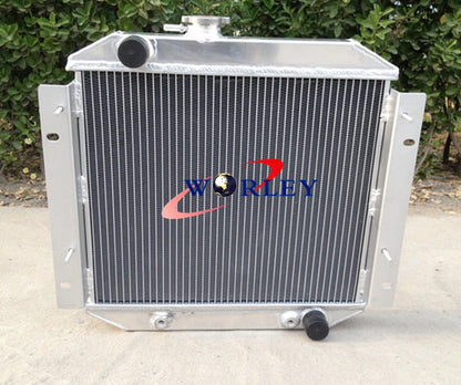 Aluminum Radiator with Fan for Ford Escort (1971–1980)