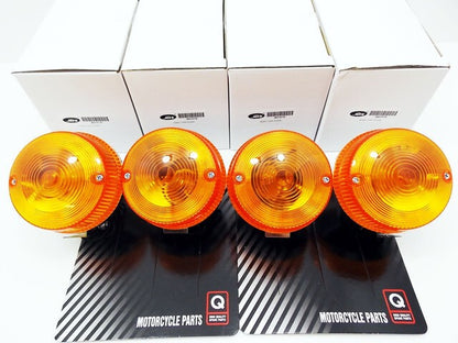 Set of 4 Turn Signal Indicators for Kawasaki KZ650 (1977–1980)