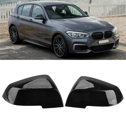Gloss Black Rear Wing Mirror Cover Cap for BMW F20/F21/F22/F30/F32/F36/F87