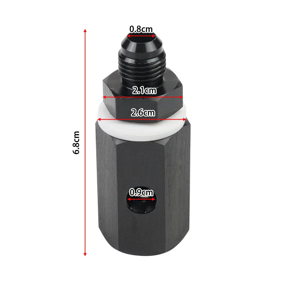 6AN Male Fuel Cell Tank Vent Valve for Car Accessories