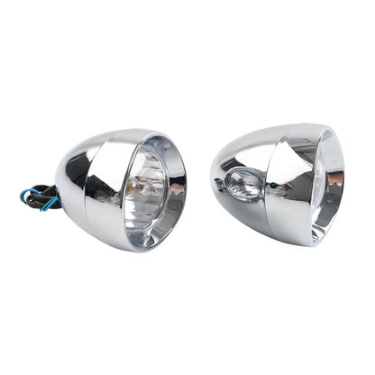 Custom Chrome Motorcycle Passing Spot Light Fog Lamp -  Lights