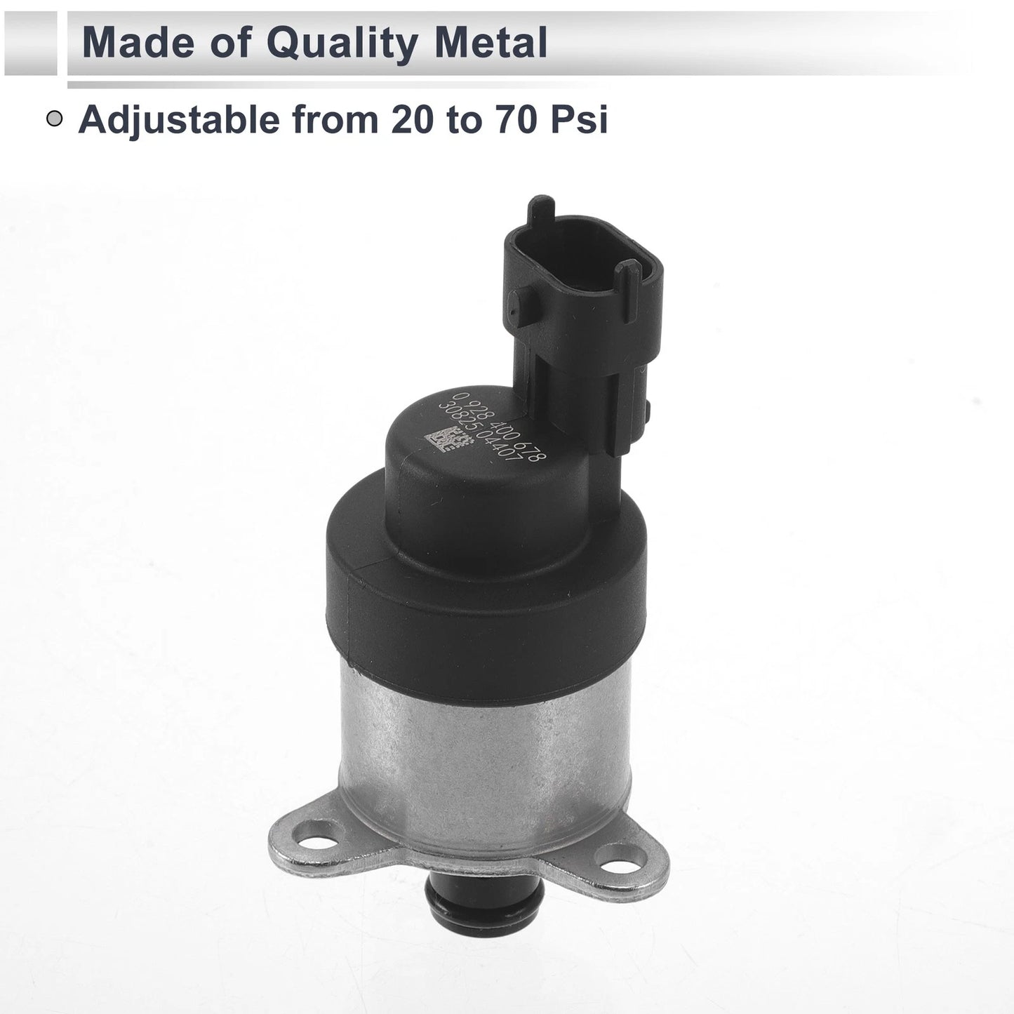 Fuel Pressure Regulator for Hyundai Ix55 (2008–2011) No. 331003A000 Metal 20-70 Psi