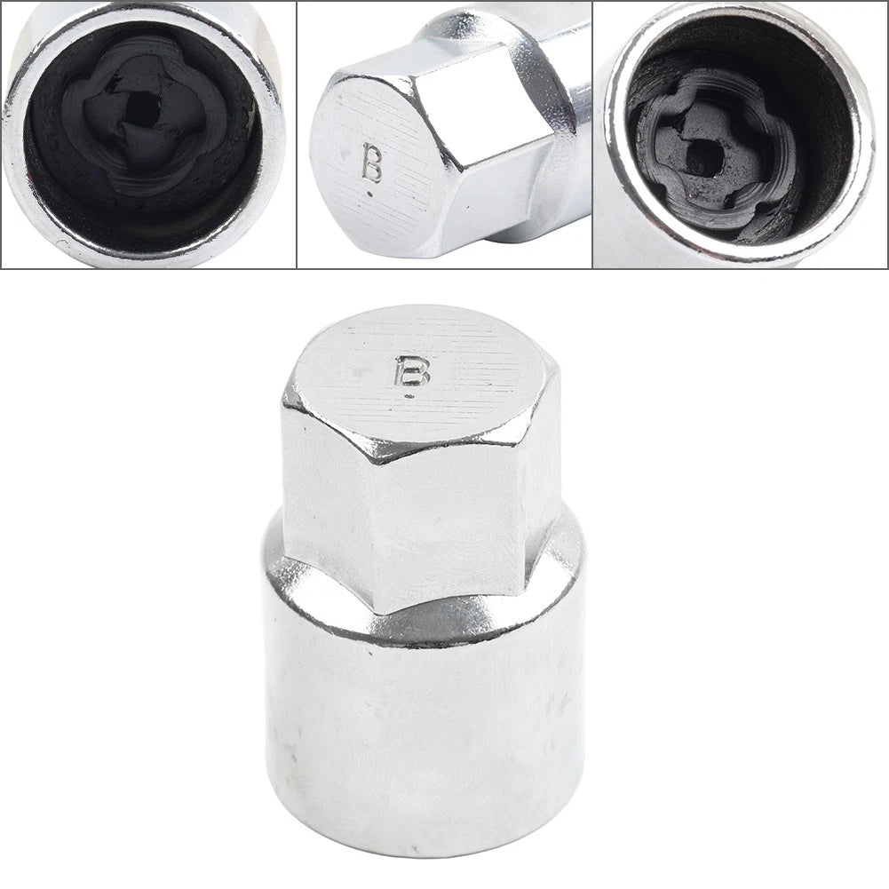 Wheel Lock Key Lug Nuts for Ford Mustang F-150 (2015–2023)