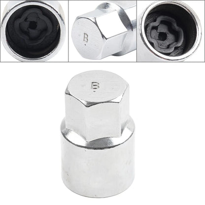 Wheel Lock Key Lug Nuts for Ford Mustang F-150 (2015–2023)