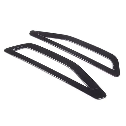 Gloss Black ABS Fender Side Air Vent Outlet Trim for BMW X5 G05 (2019–2021)