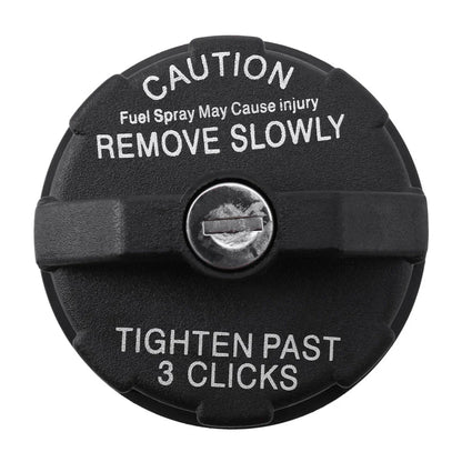 Black Locking Gas Fuel Cap for Jeep Wrangler (2007-2018)