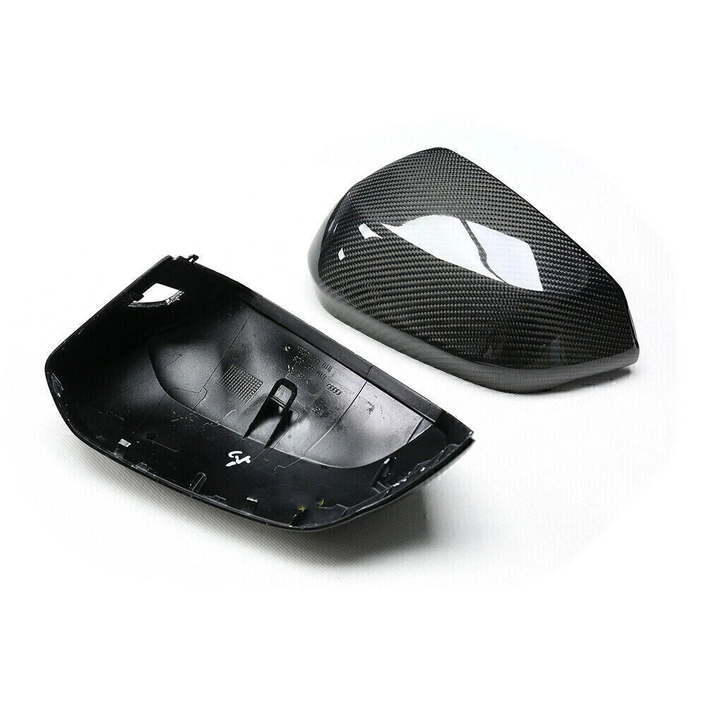 1 Pair Carbon Fiber Side Mirror Covers for Audi Q3 Q2 (2019-2020)