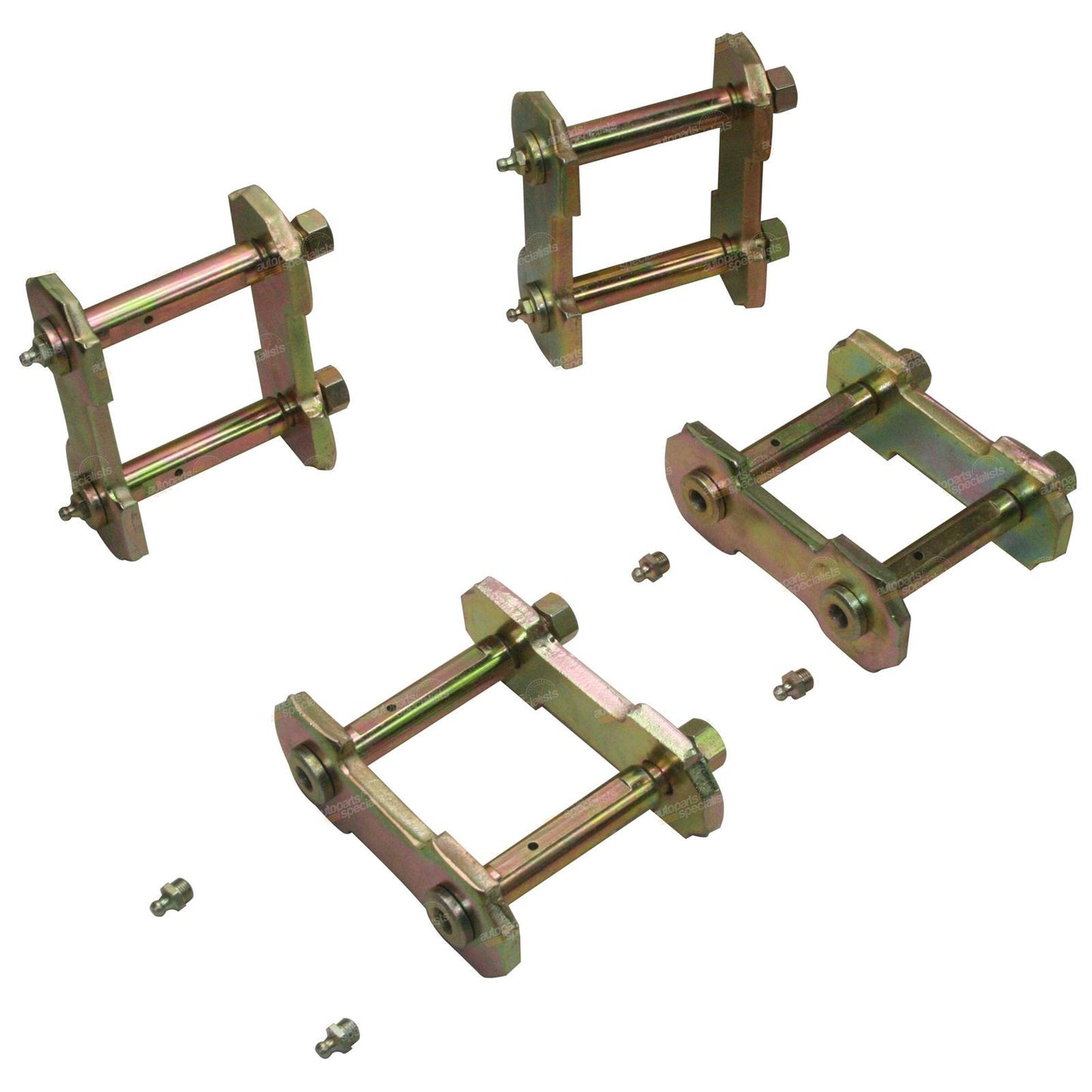 Set of 4 Leaf Spring Shackles for Landcruiser 70 75 Series (1985–1999)