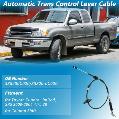 Auto Trans Gear Shift Cable No.338200C020 for Toyota Tundra (2000–2004)