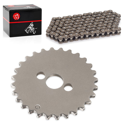 Camshaft Sprocket & Timing Chain for Honda XR80 XR80R XL80S (1979–1999)