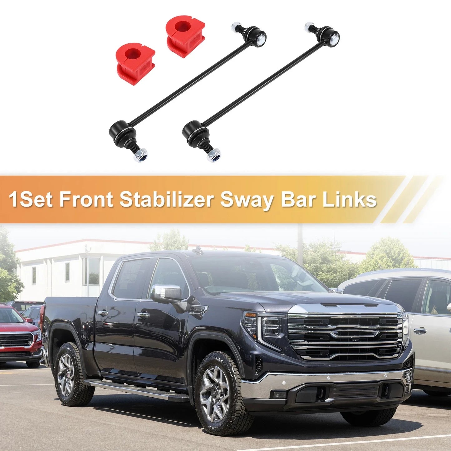 Front Stabiliser Sway Bar Link Set with Bushing for GMC Terrain (2010-2017)