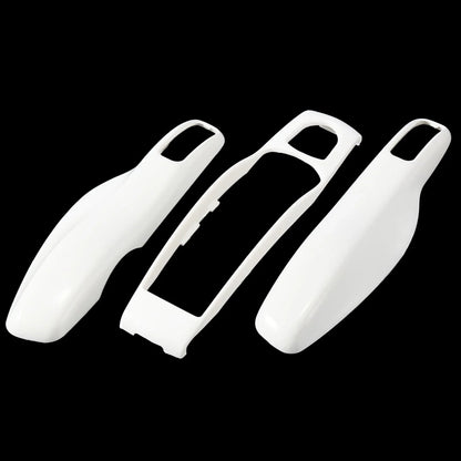 White Car Remote Key Cover Set for Porsche Cayenne Macan (2014-2023)