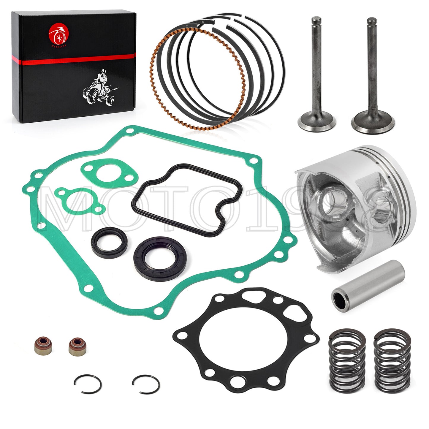 Piston Kit for Club Car Golf Cart DS (FE290, 0.25mm Oversize)