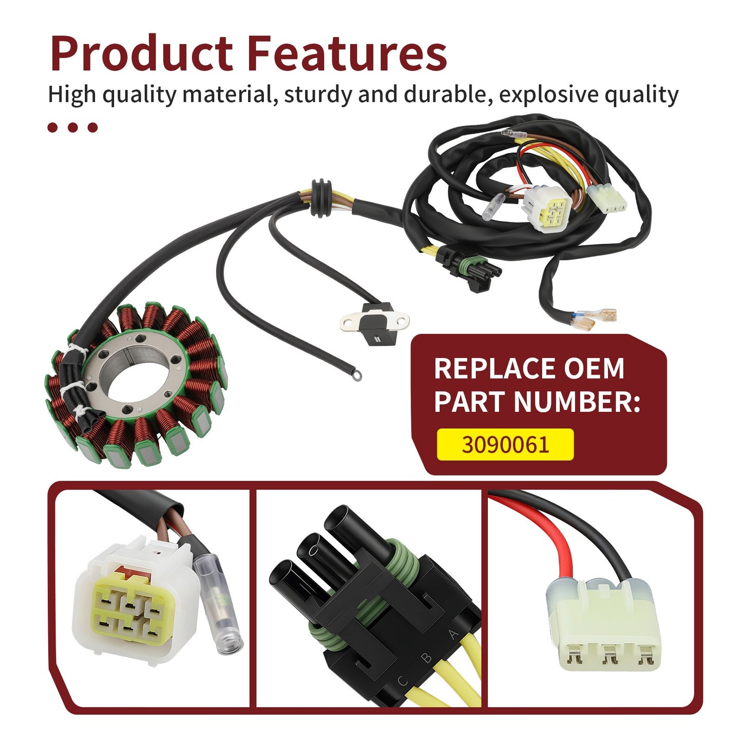 Stator for Polaris Sportsman 500 HO (2009–2013)