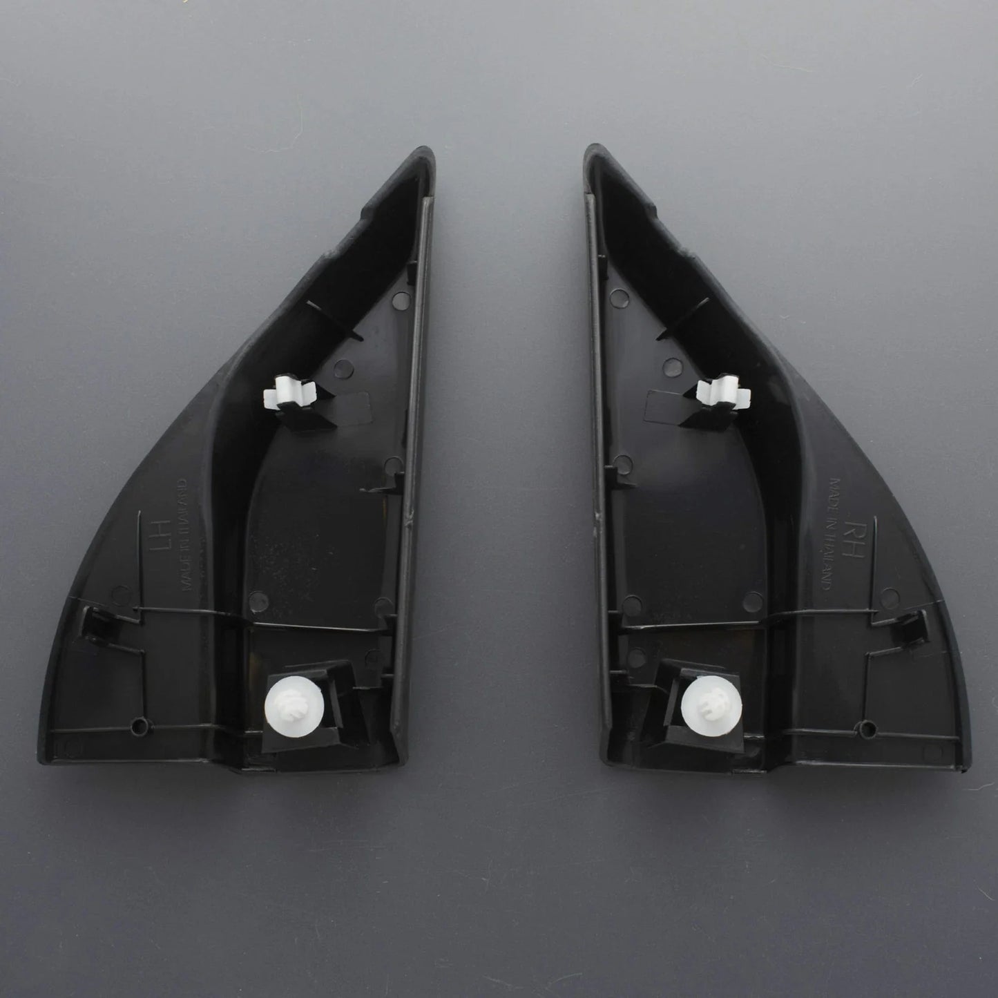 Door Mirror Base Covers for 2005-2010 Toyota Hilux Vigo KUN26R (2 x Covers)
