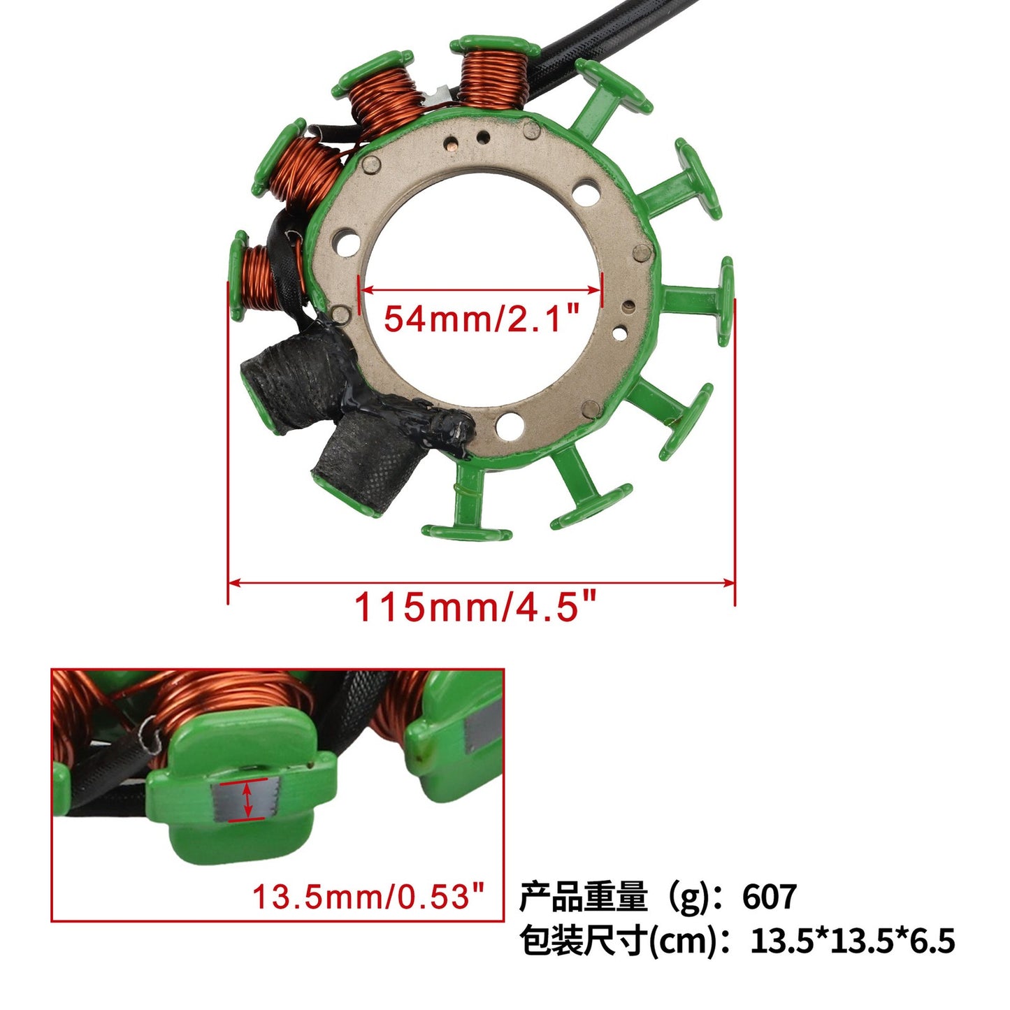 Stator for Honda XR 600 R (1991–1999)