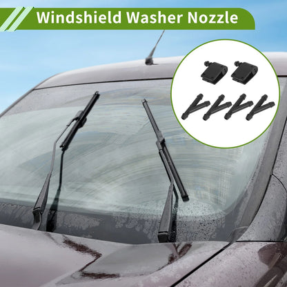 Windshield Washer Nozzle & Hose Connector for Mercedes-Benz