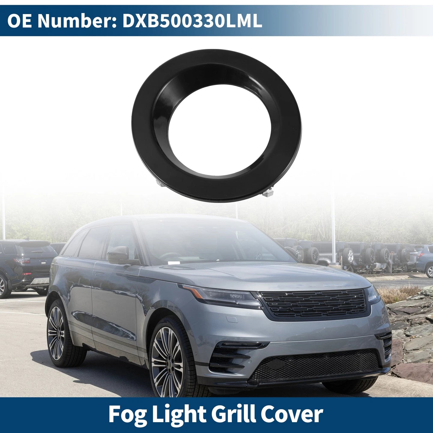 Fog Light Grill for Land Rover Range Rover (No.DXB500330LML) (2002–2012)
