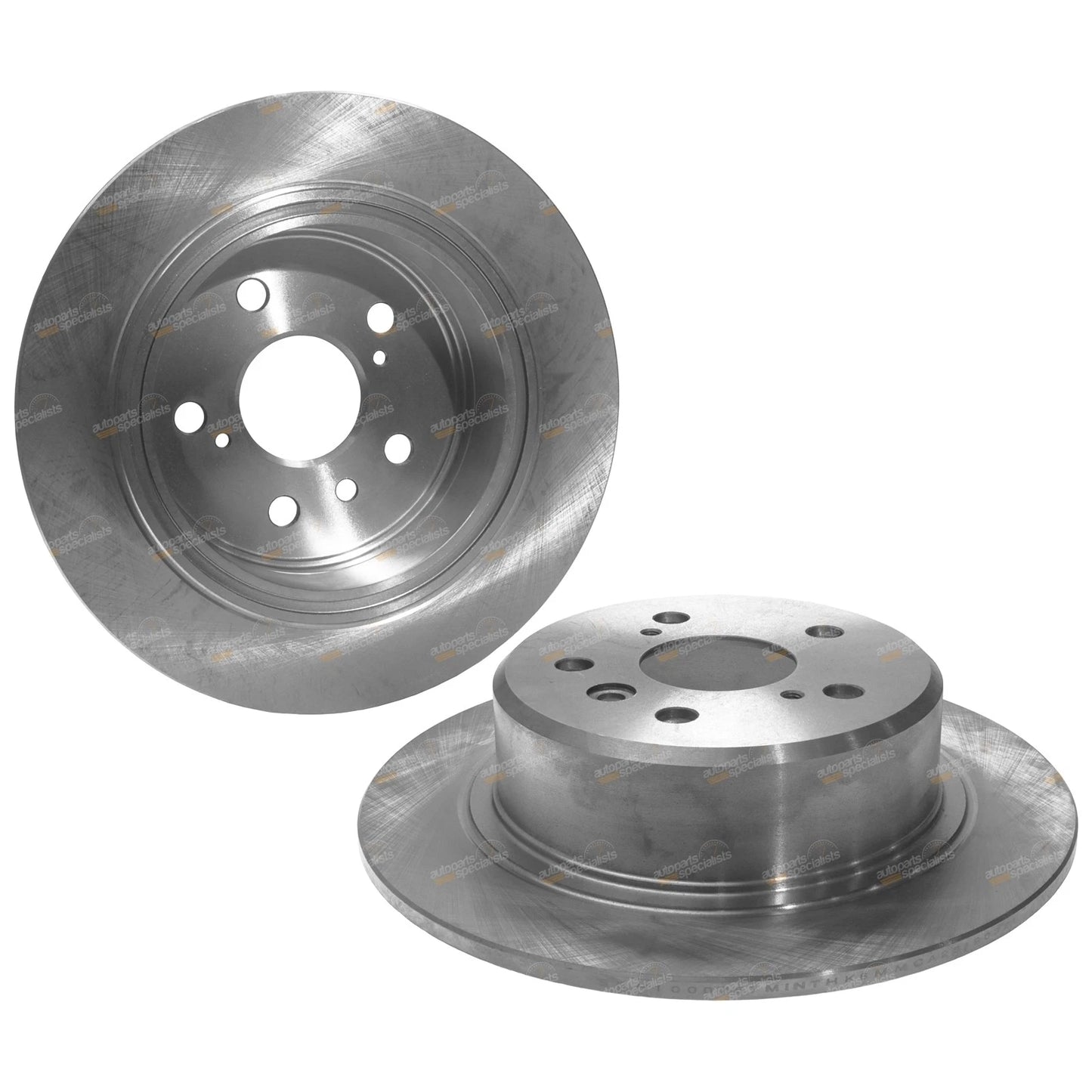 Set of 2 Rear Disc Brake Rotors for Toyota Avalon (2000–2003)