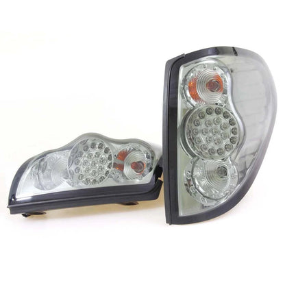 Rear LED Tail Lightsmoke Black for Mitsubishi Strada Sportero Hunter
