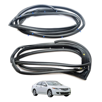 Set of 2 Rear Door Weatherstrips for Honda Accord (2007–2012)