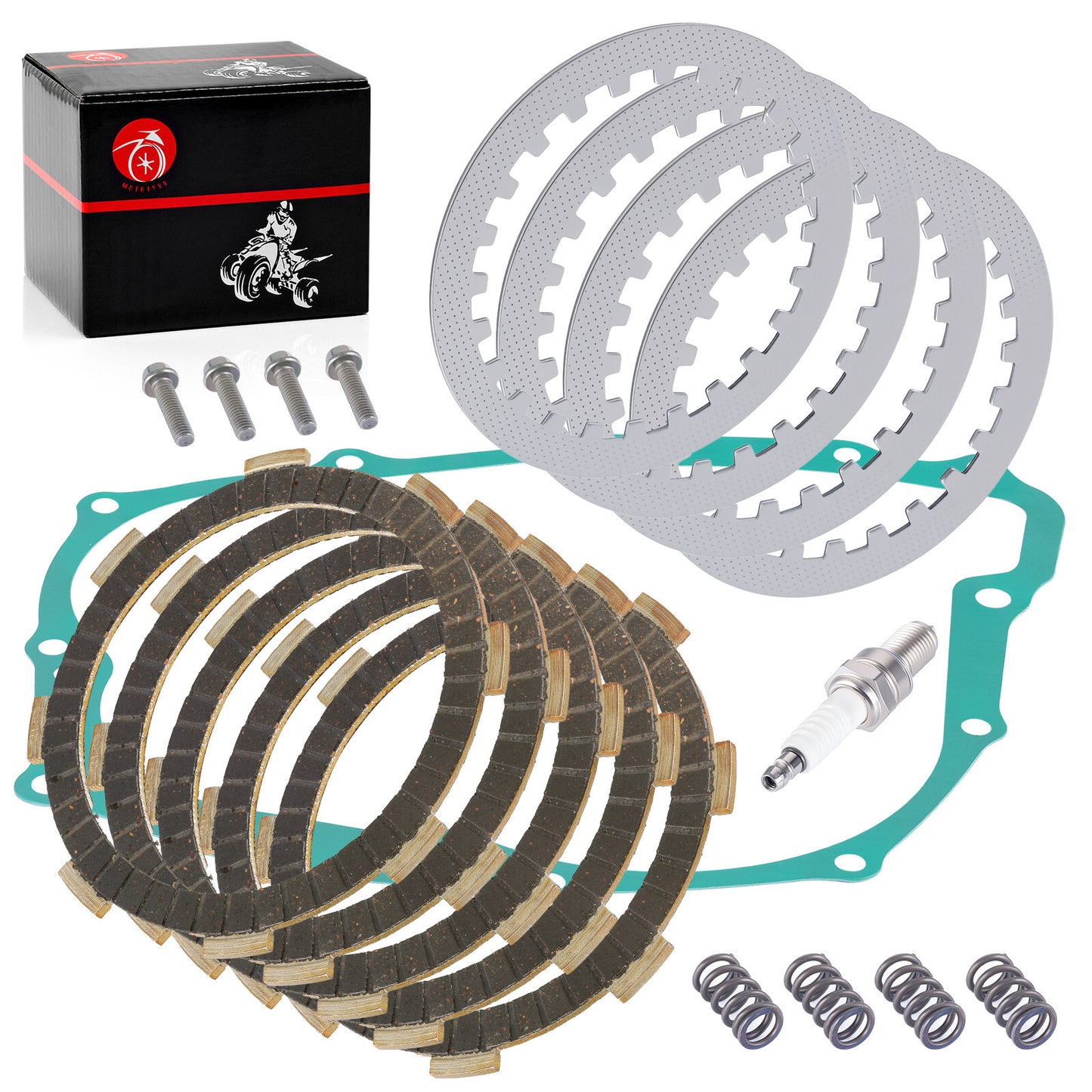 Clutch Kit for Honda XR200 XR200R ATC200X XL185S XL200R (1980–2000)